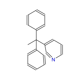 3-(1,1-diphenylethyl)pyridine,3-(1,1-diphenylethyl)pyridine