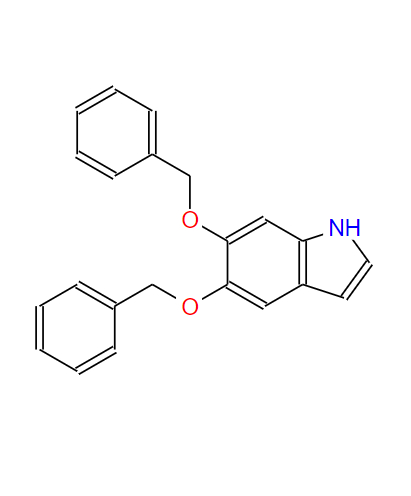 5,6-二苄氧基吲哚,5,6-Dibenzyloxyindole