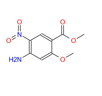 2-甲氧基-4-氨基-5-硝基苯甲酸,Methyl4-amino-2-methoxy-5-nitrobenzoate