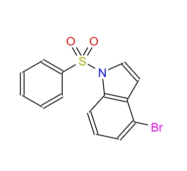 4-溴-1-(苯磺酰基)-1H-吲哚,4-bromo-1-phenylsulfonyl-1H-indole