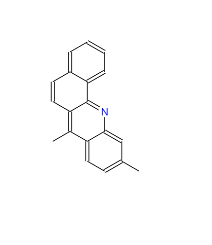 7,10-二氨基苯并吖啶,7,10-Dimethylbenz[c]acridine