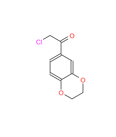 6-氯乙?；?1，4-苯并二惡烷,6-Chloroacetyl-1,4-benzodioxane