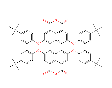 1,6,7,12-四叔丁基苯氧基-3,4,9,10-四甲酸二酐,1,6,7,12-Tetra-tert-butylphenoxyperylene-3,4,9,10-tetracarboxylic dianhydride