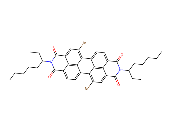 1,7-二溴代苝酰亚胺衍生物,N,N′-bis(ethylhexyl)-1,7-dibromo-3,4:9,10-perylenetetracarboxylic diimide