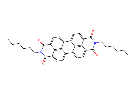 苝二酰亚胺-间苯二甲酸,N,N'-二(5-间苯二甲酸基)芘二酰亚胺,2,9-DIHEXYLANTHRA[2,1,9-DEF:6,5,10-D′E′F′]DIISOQUINOLINE-1,3,8,10(2H,9H)TETRONE