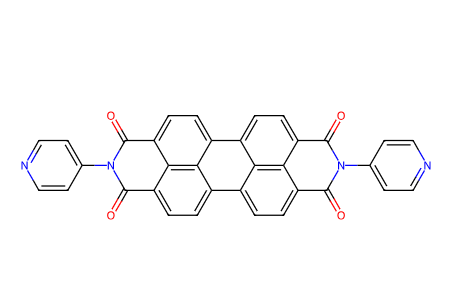 2,9-二-4-吡啶基-蒽并[2,1,9-DEF:6,5,10-D'E'F']二異喹啉-1,3,8,10(2H,9H)-四酮,2,9-Di(pyridin-4-yl)anthra[2,1,9-def:6,5,10-d'e'f']diisoquinoline-1,3,8,10(2H,9H)-tetraone