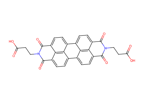 苝酰亚胺-丙酸,ANTHRA[2,1,9-DEF:6,5,10-D'E'F']DIISOQUINOLINE-2,9-DIPROPANOIC ACID, 1,3,8,10-TETRAHYDRO-1,3,8,10-TET