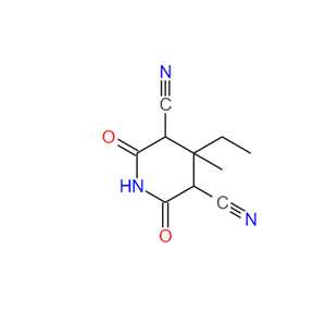 2,4-二氰基-3-乙基-3-甲基戊二酰亚胺,2,4-Dicyano-3-ethyl-3-methylglutarimide