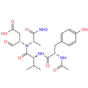 143313-51-3；乙酰基-酪氨酰-缬氨酰-丙氨酰-天冬氨醛；Ac-Tyr-Val-Ala-Asp-aldehyde (pseudo acid)