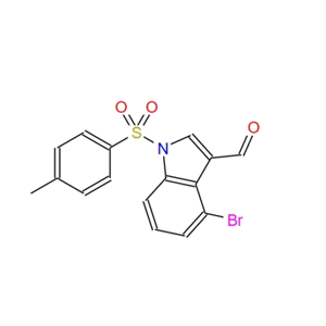 4-bromo-1-tosyl-1H-indole-3-carbaldehyde 181271-32-9