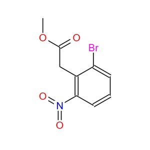 (2-bromo-6-nitro-phenyl)-acetic acid methyl ester 266678-15-3