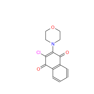 2-氯-3-吗啉-1,4-萘醌,2-Chloro-3-morpholino-1,4-naphthoquinone