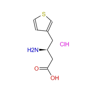 S-3-氨基-4-(3-噻吩基)丁酸 270262-99-2