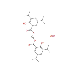 3,5-二异丙基水杨酸铜水合物,COPPER(II) 3,5-DIISOPROPYLSALICYLATE HYDRATE