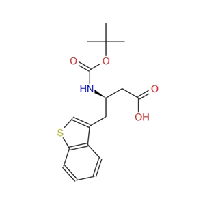 Boc-R-3-氨基-4-(3-苯并噻吩基)-丁酸 190190-48-8