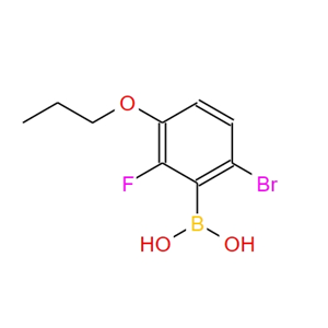 6-溴-2-氟-3-丙氧基苯硼酸 1072951-85-9