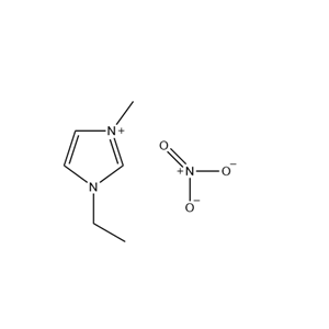 1-乙基-3-甲基咪唑硝酸盐,1-ethyl-3-methylimidazol-3-ium,nitrate