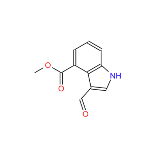 吲哚-4-甲酸甲酯-3-甲醛,3-formyl-1H-Indole-4-carboxylic acid methyl ester