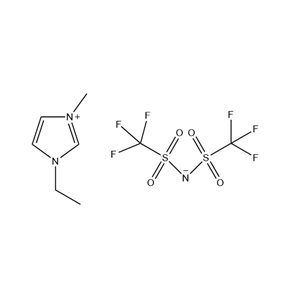 1-乙基-3-甲基咪唑双三氟甲磺酰亚胺盐,1-ethyl-3-methylimidazolium bis((trifluoromethyl)sulfonyl)imide