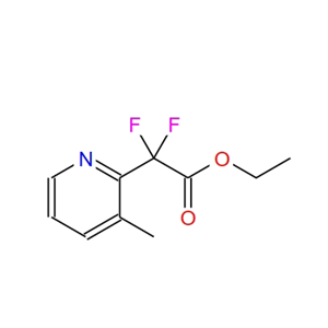 Ethyl 2,2-difluoro-2-(3-methylpyridin-2-yl)acetate,Ethyl 2,2-difluoro-2-(3-methylpyridin-2-yl)acetate