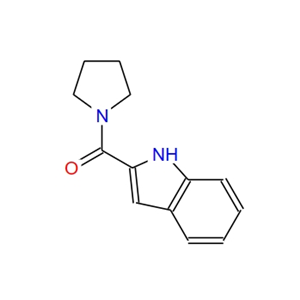 (1H-indol-2-yl)-pyrrolidin-1-yl-methanone 123500-70-9