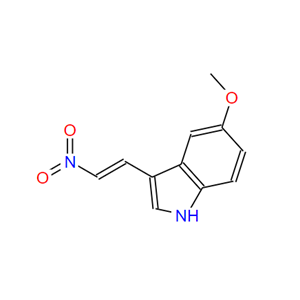 5-甲氧基-3-硝基乙烯吲哚,5-Methoxy-3-(2-nitrovinyl)indole