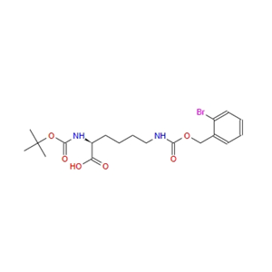 N6-(((2-溴苯甲酰基)氧基)羰基)-N2-(叔丁氧基羰基)-L-赖氨酸,N6-(((2-bromobenzyl)oxy)carbonyl)-N2-(tert-butoxycarbonyl)-L-lysine