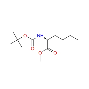 L-Norleucine, N-[(1,1-dimethylethoxy)carbonyl]-, methyl ester,L-Norleucine, N-[(1,1-dimethylethoxy)carbonyl]-, methyl ester