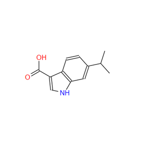 6-异丙基吲哚-3-甲醛,6-Isopropylindole-3-carboxaldehyde