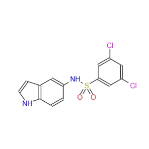 3,5-dichloro-N-(1H-indol-5-yl)-phenylsulphonamide 1049021-54-6