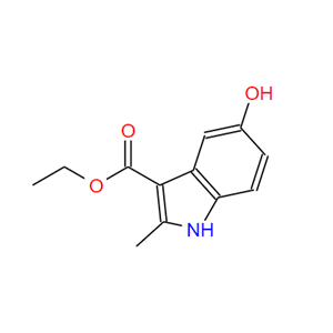 5-羟基-2-甲基吲哚-3-羧酸乙酯,Ethyl 5-hydroxy-2-methylindole-3-carboxylate