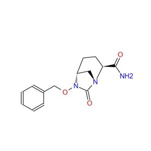 (2S，5R)-6-(苄氧基)-7-氧代-1,6-二氮杂双环[3.2.1]辛烷-2-羧酰胺,(2S,5R)-6-(benzyloxy)-7-oxo-1,6-diazabicyclo[3.2.1]octane-2-carboxamide