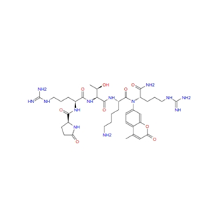 Pyr-Arg-Thr-Lys-Arg-AMC trifluoroacetate salt 155575-02-3