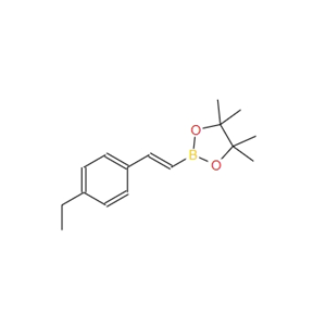 反式-2-（4-乙基苯基）乙烯基硼酸頻那醇酯,trans-2-(4-Ethylphenyl)vinylboronic acid pinacol ester