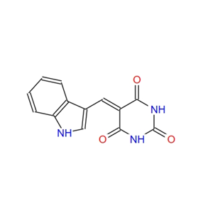 5-[(1H-indol-3-yl)methylidene]-2,4,6(1H,3H,5H)-pyrimidinetrione 24774-42-3