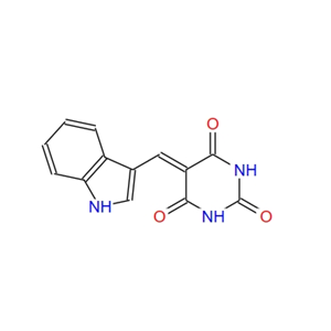 5-[(1H-indol-3-yl)methylidene]-2,4,6(1H,3H,5H)-pyrimidinetrione,5-[(1H-indol-3-yl)methylidene]-2,4,6(1H,3H,5H)-pyrimidinetrione