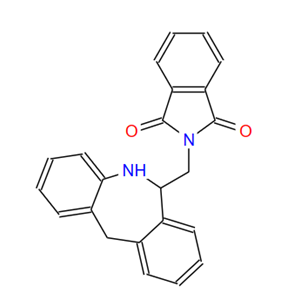 6-(邻苯二甲酰亚胺基甲基)-6,11-二氢-5H-二苯并-[b,e]氮杂卓；143878-20-0；6-(Phthalimidomethyl)-6,11-dihydro-5H-dibenz[b,e]azepine