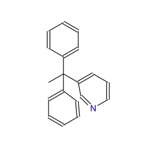 3-(1,1-diphenylethyl)pyridine,3-(1,1-diphenylethyl)pyridine