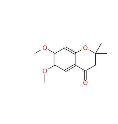 6,7-二甲氧基-2,2-二甲基-4-色满酮,6,7-Dimethoxy-2,2-dimethyl-4-chromanone