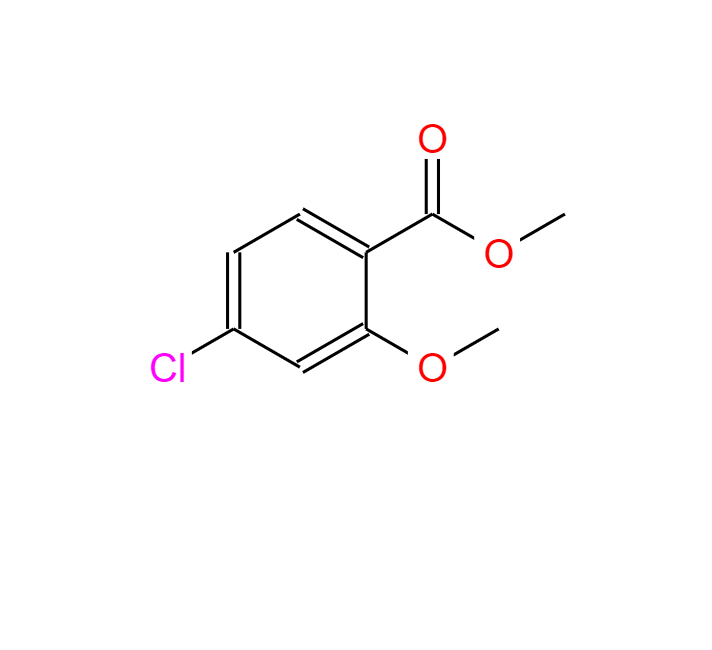 4-氯-2-甲氧基苯甲酸甲酯,Methyl 4-chloro-2-methoxybenzoate