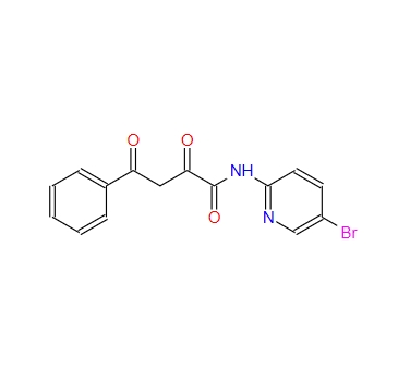 N-(5-bromo-pyridin-2-yl)-2,4-dioxo-4-phenyl-butyramide,N-(5-bromo-pyridin-2-yl)-2,4-dioxo-4-phenyl-butyramide