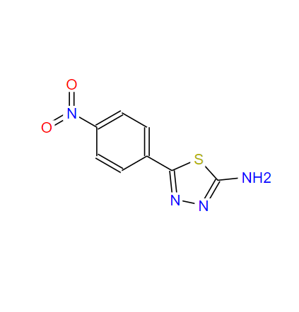 2-氨基-5-(4-硝基苯基)-1,3,4-噻二唑,2-AMINO-5-(4-NITROPHENYL)-1 3 4-THIADIA&