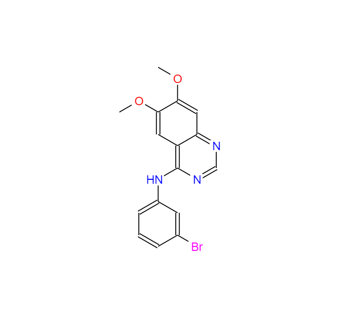 4-[(3-溴苯基)氨基]-6,7-二甲氧基喹啉,PD 153035 HYDROCHLORIDE
