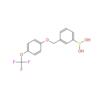3-[[4′-(三氟甲氧基)苯氧基]甲基]苯硼酸,3-[[4'-(Trifluoromethoxy)phenoxy]methyl]phenylboronicacid