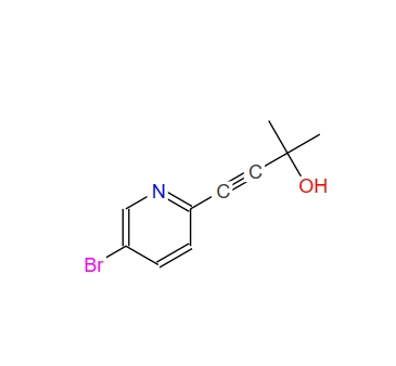 5-bromo-2-(3-methyl-3-hydroxy-1-butynyl)pyridine,5-bromo-2-(3-methyl-3-hydroxy-1-butynyl)pyridine