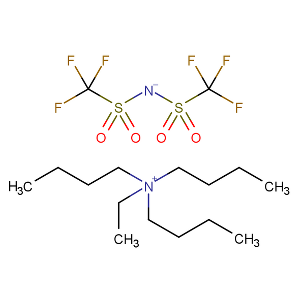 三丁基乙基铵双（三氟甲烷磺酰）亚胺盐,ethyltributylammomium bis((trifluoromethyl)sulfonyl)imide