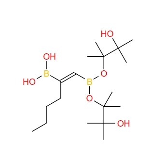 (E)-1-己烯-1,2-雙硼酸雙(頻哪醇)酯,(E)-1-Hexene-1,2-diboronic acid bis(pinacol) ester