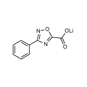 3-苯基-1,2,4-噁二唑-5-羧酸锂,Lithium 3-phenyl-1,2,4-oxadiazole-5-carboxylate