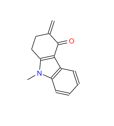 1,2,3,9-四氢-9甲基-3-亚甲咔唑酮,9-Methyl-3-methylene-1,2,3,9-tetrahydro-4H-carbazol-4-one