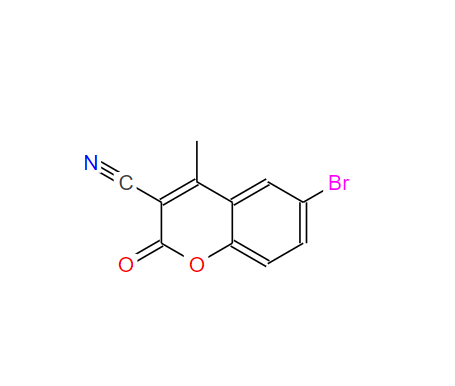 6-溴-3-氰基-4-甲基香豆素,6-Bromo-3-cyano-4-methylcoumarin